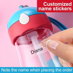 Transparent Name Stickers Waterproof Essential Gear For School Supplies