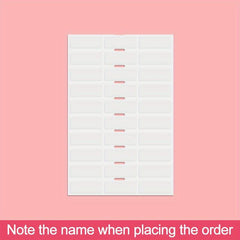 Transparent Name Stickers Waterproof Essential Gear For School Supplies