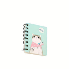 Cat Mini Notebook A7 Coil Book Portable Pocket Notebook