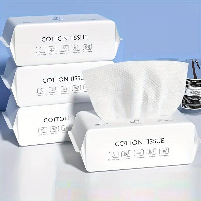 Cotton Face Towel Thickened Soft Makeup Remover 50 Sheets
