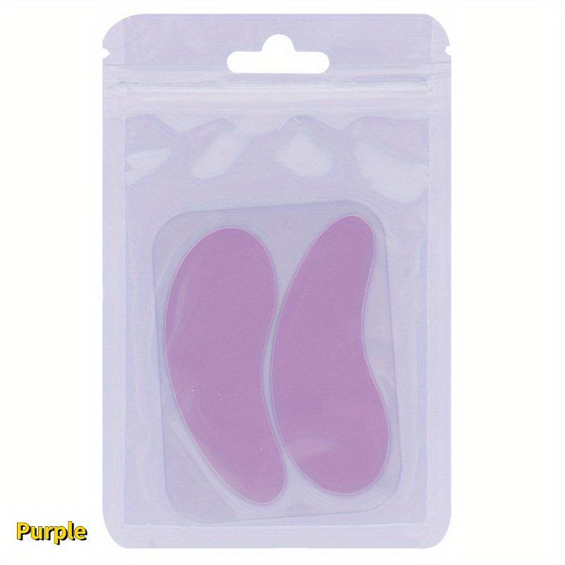 Reusable Eye Pads Silicone Stripe Lash Lift Patches Under Eye Gel Patch