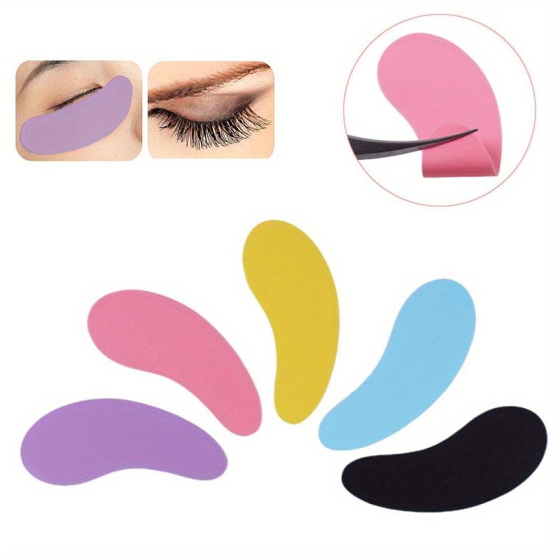 Reusable Eye Pads Silicone Stripe Lash Lift Patches Under Eye Gel Patch