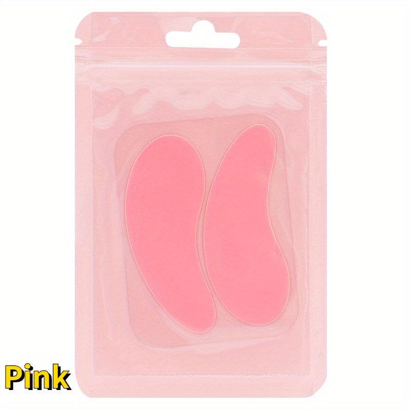 Reusable Eye Pads Silicone Stripe Lash Lift Patches Under Eye Gel Patch