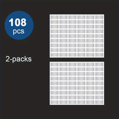 Waterproof Reusable Label Stickers for Mason Jars, Parties, Craft Rooms