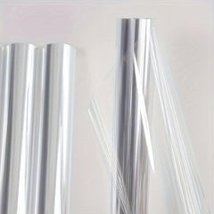 Transparent Cellophane Wrapping Paper for Christmas Wedding Festivals - 1 Roll