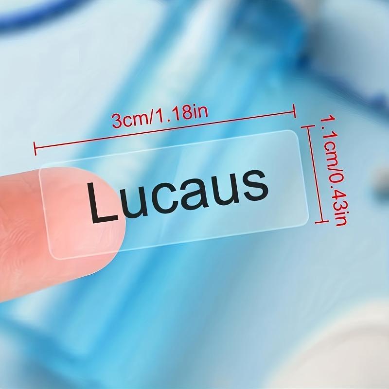 Personalized Label Custom Name Sticker Waterproof Kids School Stationery