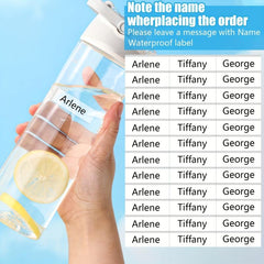 Personalized Label Custom Name Sticker Waterproof Kids School Stationery