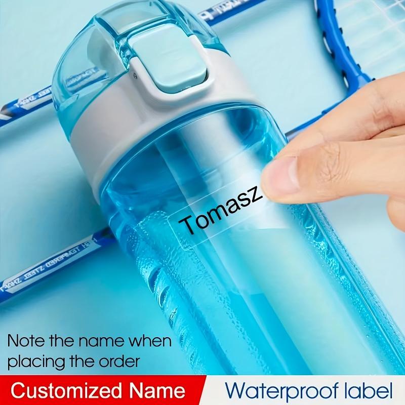 Personalized Label Custom Name Sticker Waterproof Kids School Stationery