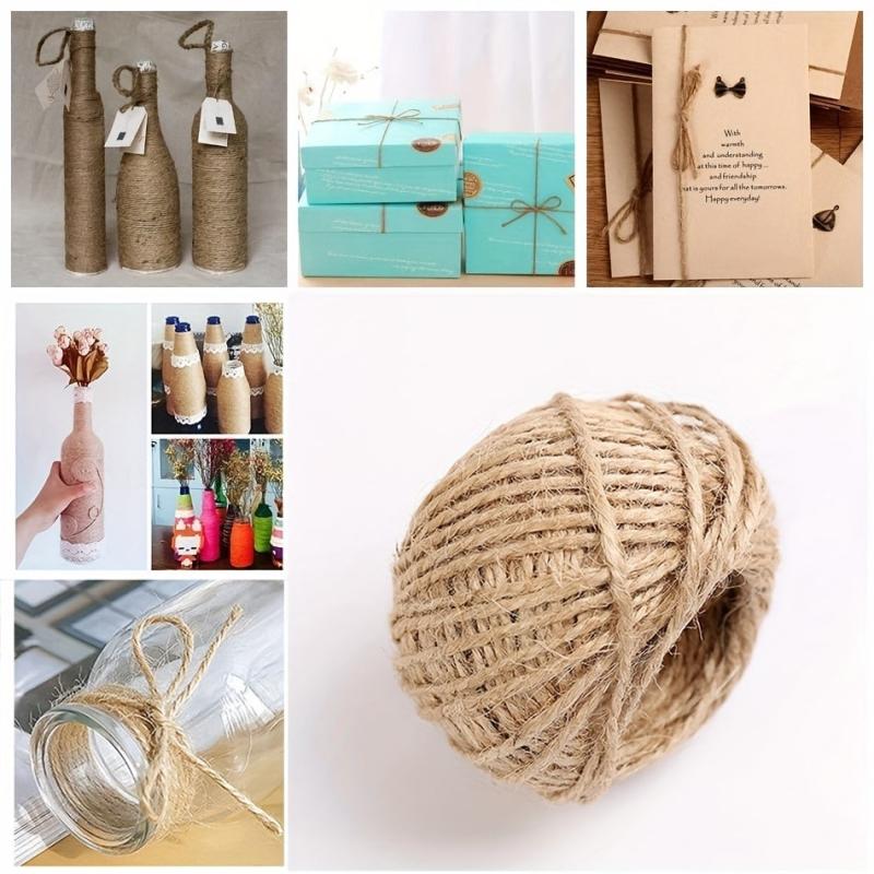 DIY Gift Wrapping Hemp Rope for Home Decor Weddings Christmas