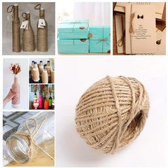 DIY Gift Wrapping Hemp Rope for Home Decor Weddings Christmas