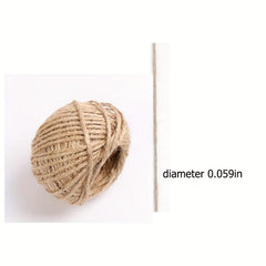 DIY Gift Wrapping Hemp Rope for Home Decor Weddings Christmas