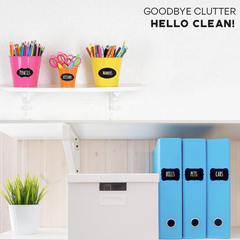 120pcs Chalkboard Labels Reusable Waterproof Stickers