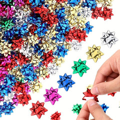 150pc Bright Gift Wrap Bows 2.54cm for Various Occasions