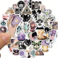 50 Witchy Stickers for Water Bottles Laptops Notebooks