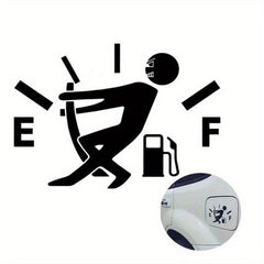 Funny Car Fuel Tank Cover Sticker Waterproof Reflective Car Decal
