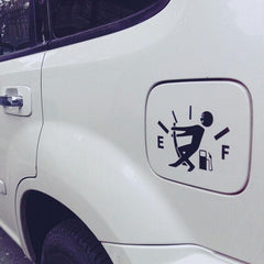 Funny Car Fuel Tank Cover Sticker Waterproof Reflective Car Decal