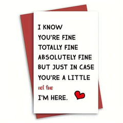 Encouragement & Missing You Card - Good Luck/ Birthday for Sister & Brother