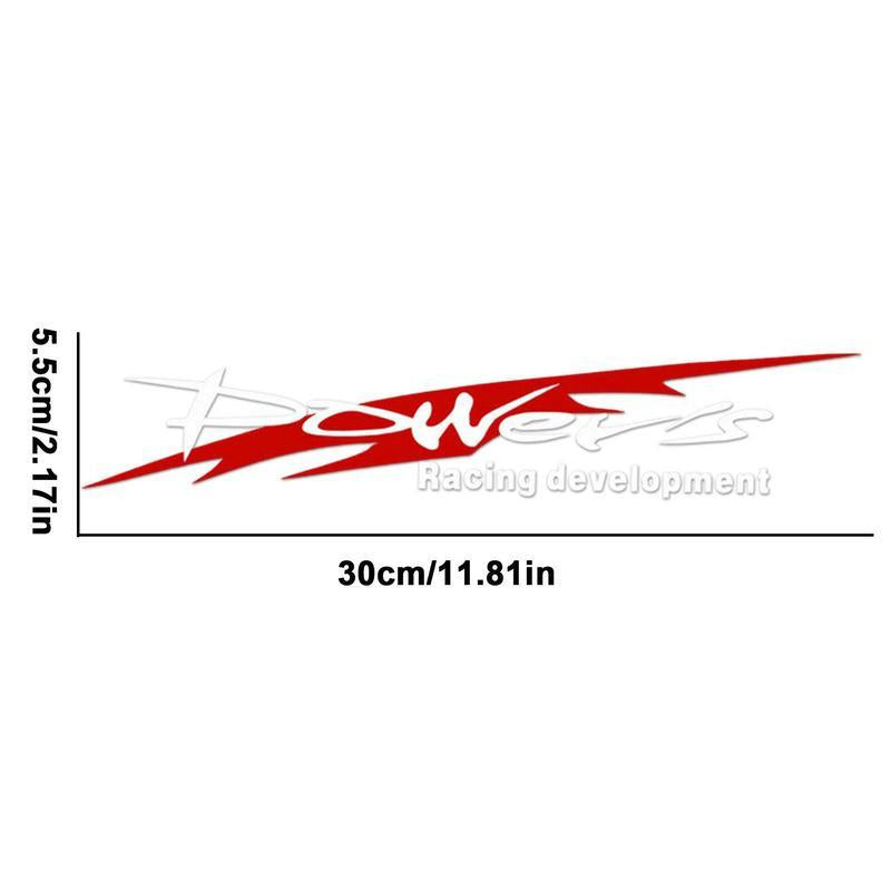 Sports Style Racing Development Waterproof Car Sticker