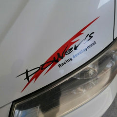 Sports Style Racing Development Waterproof Car Sticker