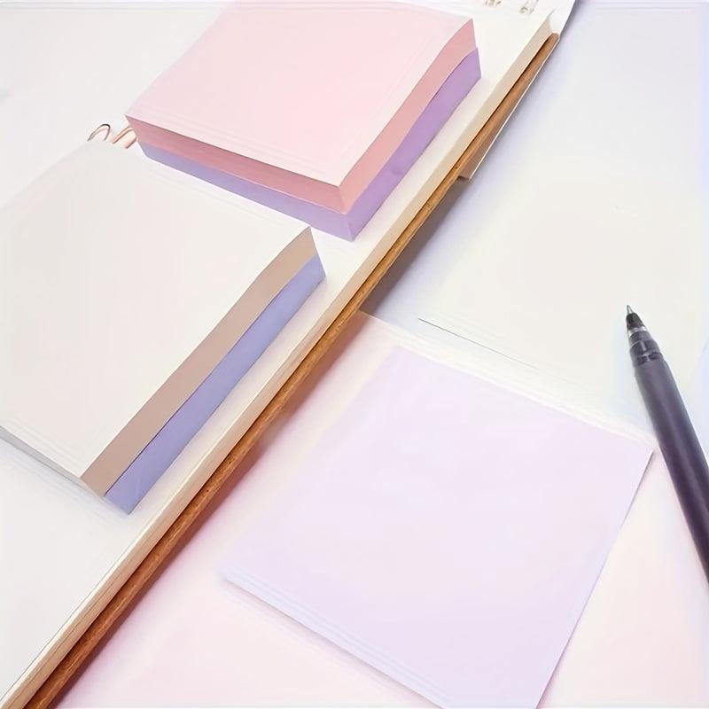 100 Sheets Mixed 4 Colors Sticky Notes Notebook Stickers Office Memo Stickers