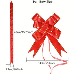 30pcs 10 Colors Pull Bows For Gift Wrapping - Perfect For Weddings Birthdays