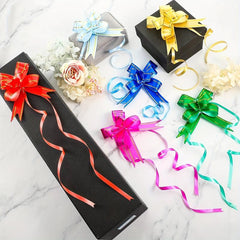 30pcs 10 Colors Pull Bows For Gift Wrapping - Perfect For Weddings Birthdays
