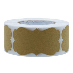 250pcs Bone Shaped Adhesive Seal Stickers Gift Tags