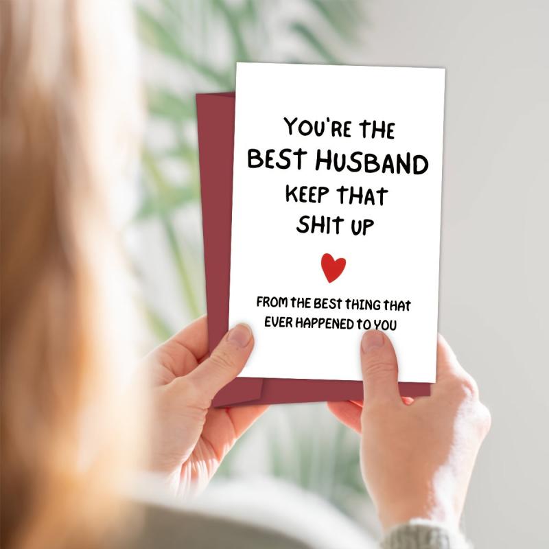 Funny Birthday Card For Husband - 30th-90th Anniversary Card