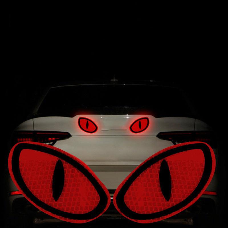 2pcs High Visibility Reflective Safety Tape for Cars Trucks Motorcycles