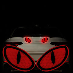 2pcs High Visibility Reflective Safety Tape for Cars Trucks Motorcycles