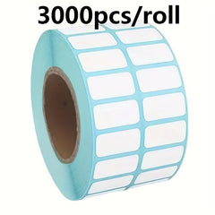 2000-3000pcs Square Label Rhinestone Stickers Craft Storage Box