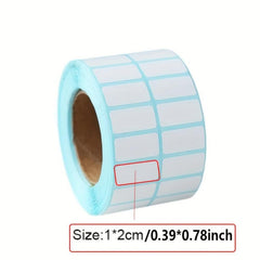 2000-3000pcs Square Label Rhinestone Stickers Craft Storage Box