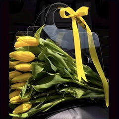 PVC Flower Bouquet Transparent Packaging Bag Gift Bag