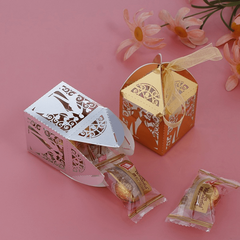 25pcs Bride & Groom Candy Box Chocolates Wedding Party Decorations Supplies