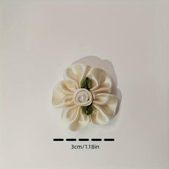 10pcs Pack Christmas DIY Head Flower Headdress Clothes Women's Decorations