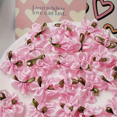 10pcs Pack Christmas DIY Head Flower Headdress Clothes Women's Decorations