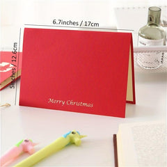 1pc Christmas Pop Up Greeting Cards 3D Merry Christmas Card Holiday