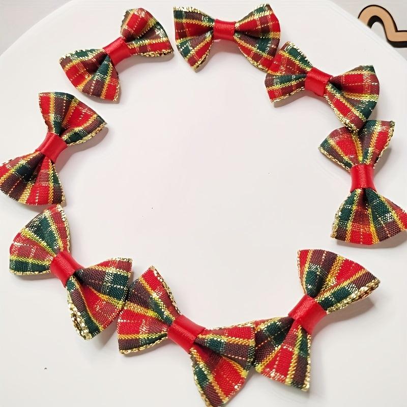 10pcs Butterfly DIY Gift Wrapping Decoration Christmas Headwear Clothes Decor