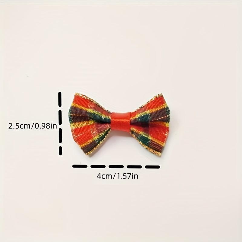 10pcs Butterfly DIY Gift Wrapping Decoration Christmas Headwear Clothes Decor