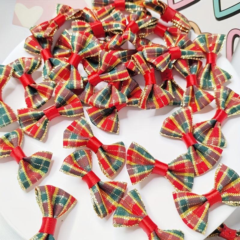 10pcs Butterfly DIY Gift Wrapping Decoration Christmas Headwear Clothes Decor