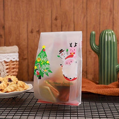 10 Pack Christmas Snacks Candy Cookies Nougat Bags