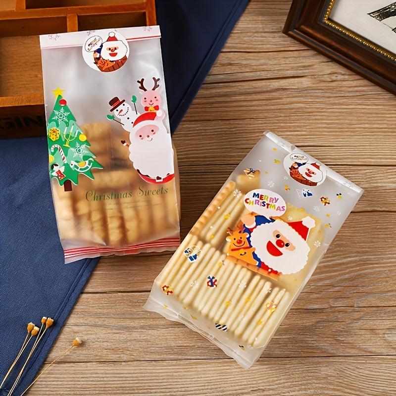 10 Pack Christmas Snacks Candy Cookies Nougat Bags
