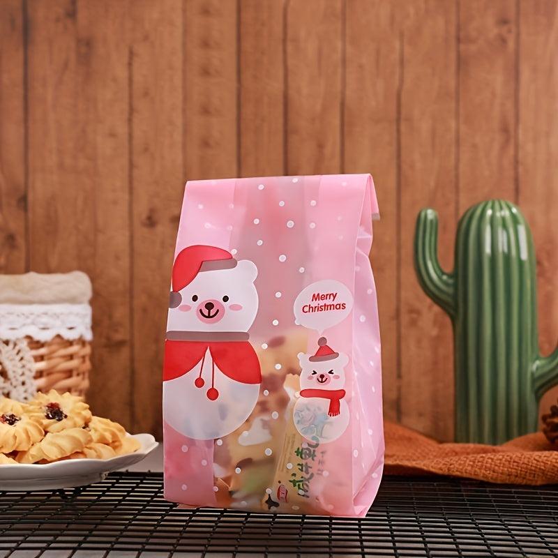 10 Pack Christmas Snacks Candy Cookies Nougat Bags