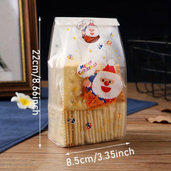 10 Pack Christmas Snacks Candy Cookies Nougat Bags