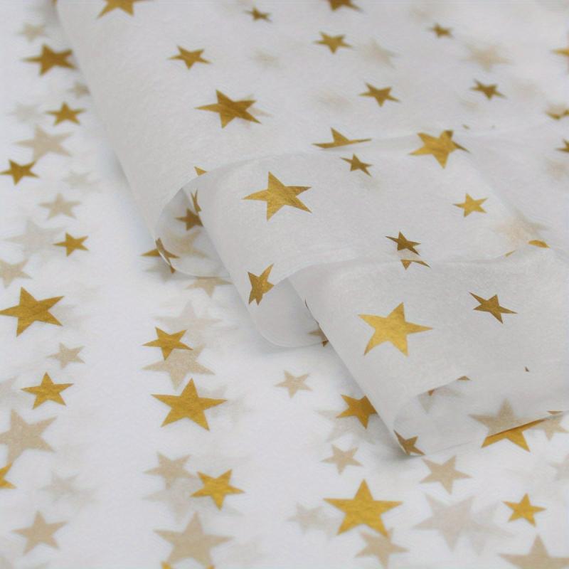 Metallic Print Wrapping Paper Translucent Tissue Paper Craft Paper