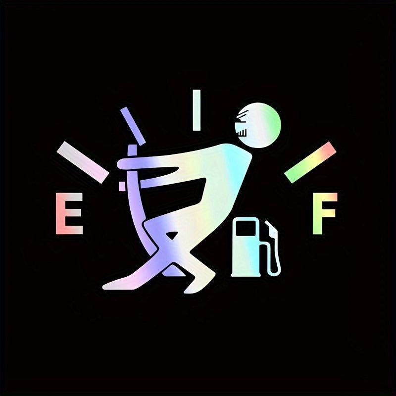 1pc Car Stickers Decal Fuel Volume Empty Sticker for Cars Trucks Motorcycles SUV
