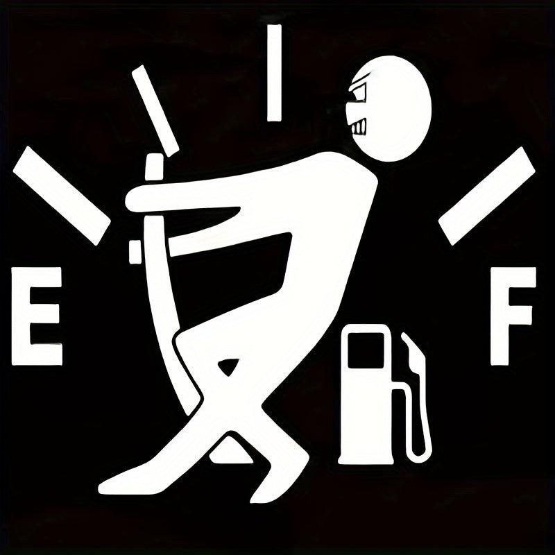 1pc Car Stickers Decal Fuel Volume Empty Sticker for Cars Trucks Motorcycles SUV
