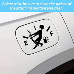 1pc Car Stickers Decal Fuel Volume Empty Sticker for Cars Trucks Motorcycles SUV