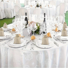 10pcs Burlap Gift Bags With Drawstring Wedding Hessian Jute Bags