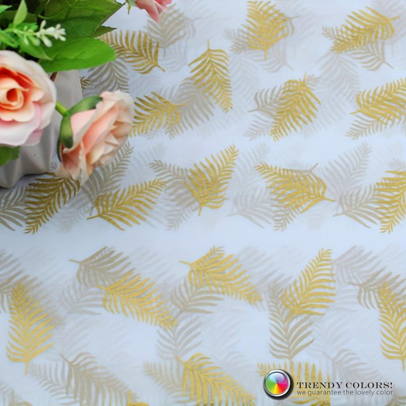 Metallic Print Translucent Wrapping Paper Craft Paper Gift Tissue Paper Bulk